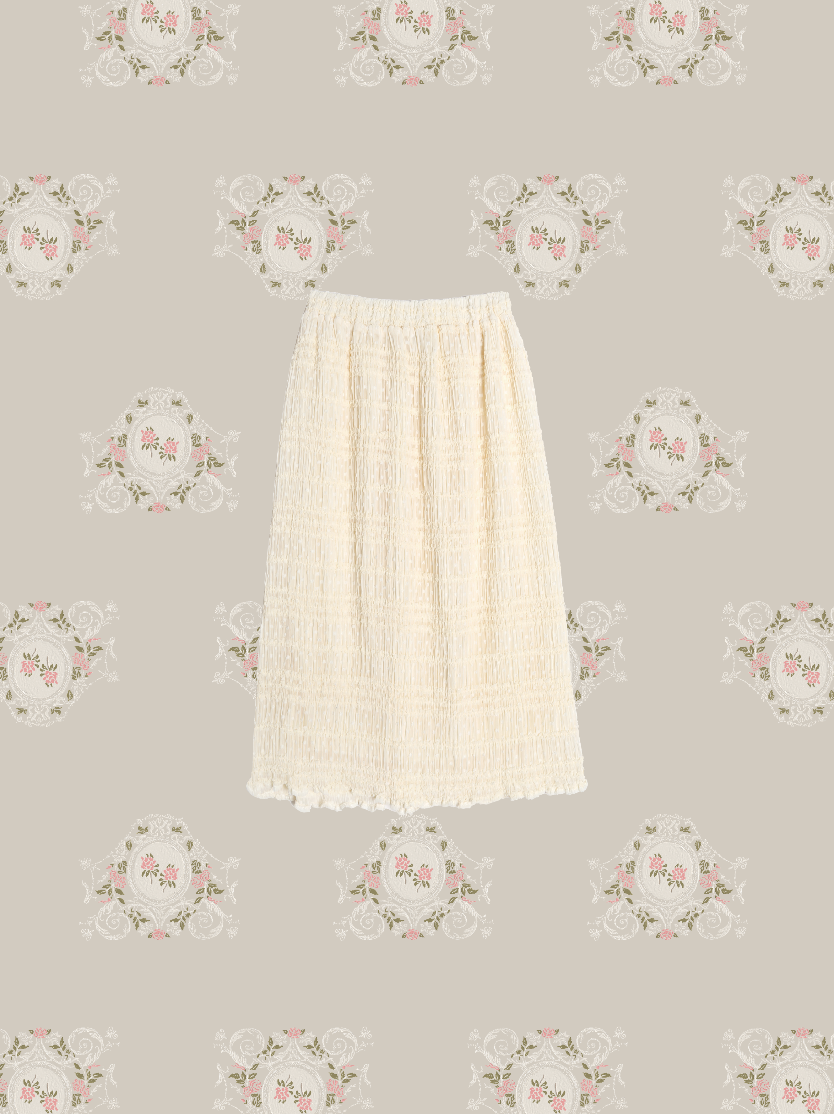 Dot Lace Skirt